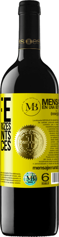 «In life there are no prizes or punishments. Consequences only» RED Edition MBE Reserve