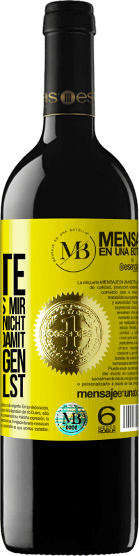 «Eines Tages gehörte ich mehr dir als mir und du wusstest nicht, was du damit anfangen sollst» RED Ausgabe MBE Reserve