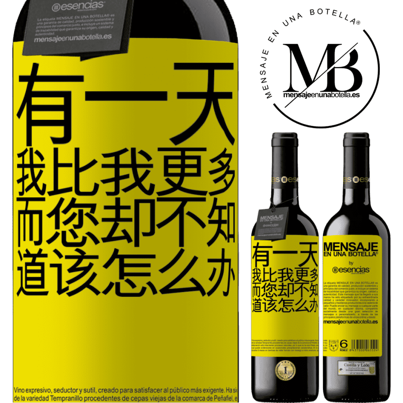 «有一天，我比我更多，而您却不知道该怎么办» RED版 MBE 预订