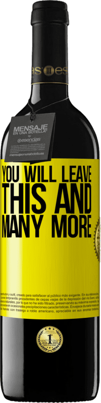 39,95 € Free Shipping | Red Wine RED Edition MBE Reserve You will leave this and many more Yellow Label. Customizable label Reserve 12 Months Harvest 2016 Tempranillo