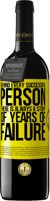«Behind every successful person, there is always a story of years of failure» RED Edition MBE Reserve