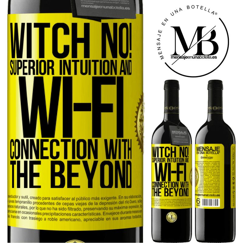 24,95 € Free Shipping | Red Wine RED Edition Crianza 6 Months witch no! Superior intuition and Wi-Fi connection with the beyond Yellow Label. Customizable label Aging in oak barrels 6 Months Harvest 2019 Tempranillo