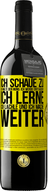 «Ich schaue zu, ich halte den Mund, ich werde enttäuscht, ich lerne, ich lächle und ich mache weiter» RED Ausgabe MBE Reserve