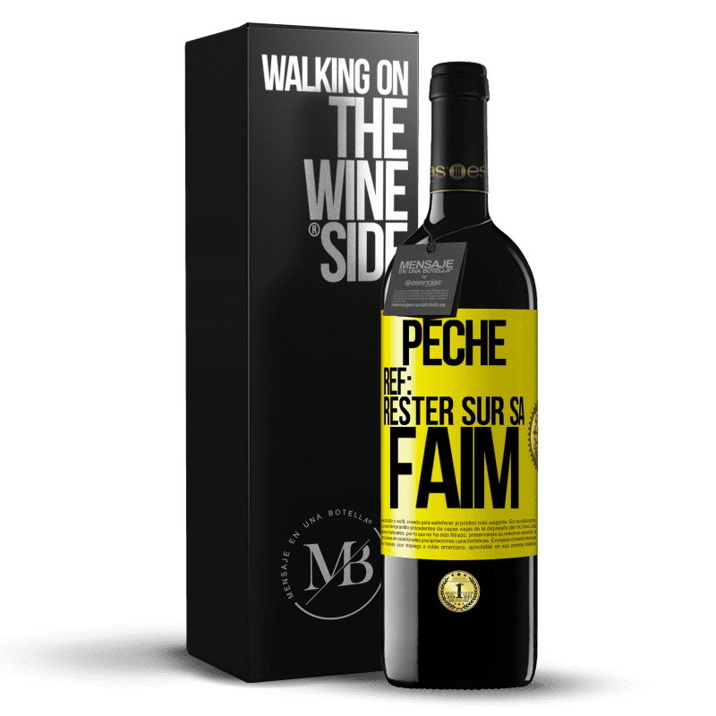 39,95 € Envoi gratuit | Vin rouge Édition RED MBE Réserve PéchéRef: rester sur sa faim Étiquette Jaune. Étiquette personnalisable Réserve 12 Mois Récolte 2015 Tempranillo