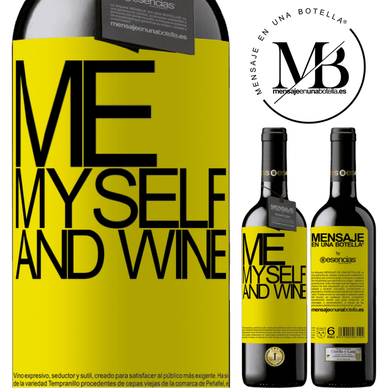 «Me, myself and wine» REDエディション MBE 予約する