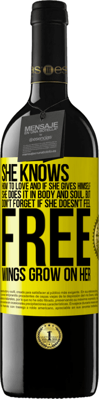 «He knows how to love, and if he gives himself, he does it in body and soul. But, don't forget, if you don't feel free, your» RED Edition MBE Reserve