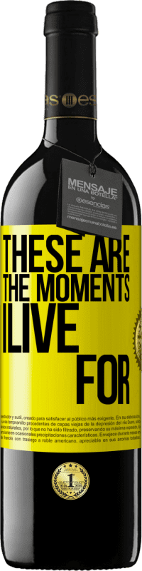 «These are the moments I live for» RED Edition MBE Reserve