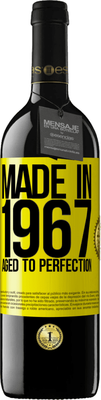 39,95 € | Красное вино Издание RED MBE Бронировать Сделано в 1967 году. В совершенстве Желтая этикетка. Настраиваемая этикетка Бронировать 12 Месяцы Урожай 2014 Tempranillo