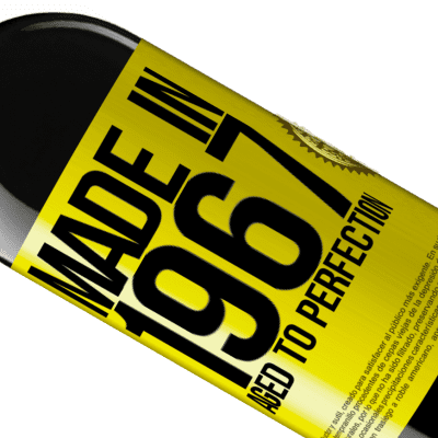 Unique & Personal Expressions. «Made in 1967. Aged to perfection» RED Edition MBE Reserve