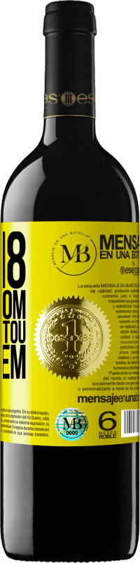 «Aos 18 ele era bom. Agora eu estou muito bem» Edição RED MBE Reserva
