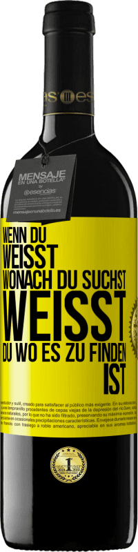 Kostenloser Versand | Rotwein RED Ausgabe MBE Reserve Wenn du weisst, wonach du suchst, weisst du, wo es zu finden ist Gelbes Etikett. Anpassbares Etikett Reserve 12 Monate Ernte 2014 Tempranillo