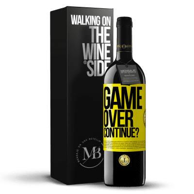 «GAME OVER. Continue?» Edición RED MBE Reserva