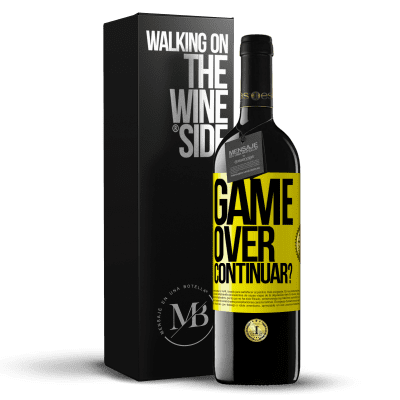 «GAME OVER. Continuar?» Edição RED MBE Reserva