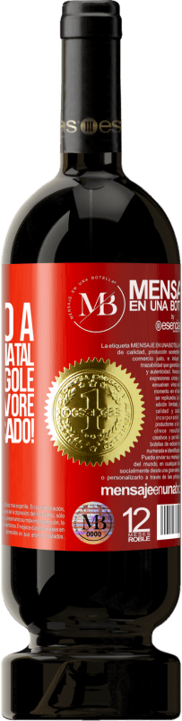 «O próximo a parabenizar o Natal novamente engole as bolas da árvore. Você é notificado!» Edição Premium MBS® Reserva