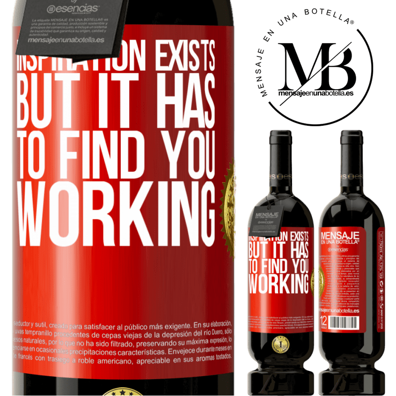 49,95 € Free Shipping | Red Wine Premium Edition MBS® Reserve Inspiration exists, but it has to find you working Red Label. Customizable label Reserve 12 Months Harvest 2015 Tempranillo