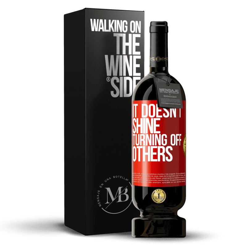 29,95 € Free Shipping | Red Wine Premium Edition MBS® Reserva It doesn't shine turning off others Red Label. Customizable label Reserva 12 Months Harvest 2014 Tempranillo