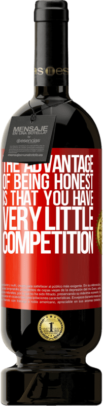 49,95 € 免费送货 | 红酒 高级版 MBS® 预订 诚实的好处是您竞争很少 红色标签. 可自定义的标签 预订 12 个月 收成 2016 Tempranillo