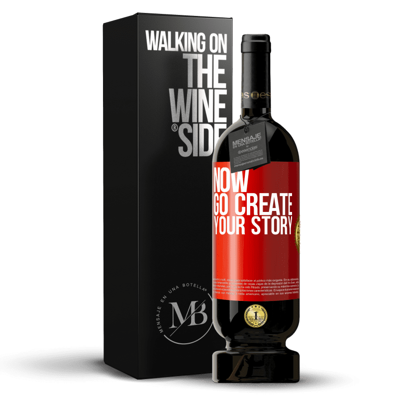 49,95 € Free Shipping | Red Wine Premium Edition MBS® Reserve Now, go create your story Red Label. Customizable label Reserve 12 Months Harvest 2014 Tempranillo