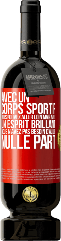 49,95 € | Vin rouge Édition Premium MBS® Réserve Avec un corps sportif, vous pouvez aller loin, mais avec un esprit brillant vous n'avez pas besoin d'aller nulle part Étiquette Rouge. Étiquette personnalisable Réserve 12 Mois Récolte 2016 Tempranillo