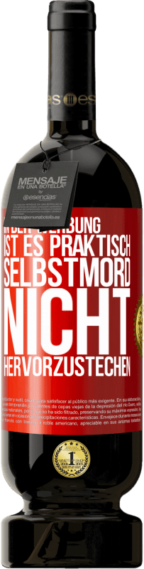 49,95 € Kostenloser Versand | Rotwein Premium Ausgabe MBS® Reserve In der Werbung ist es praktisch Selbstmord, nicht hervorzustechen Rote Markierung. Anpassbares Etikett Reserve 12 Monate Ernte 2015 Tempranillo