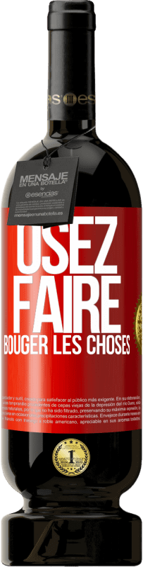 49,95 € Envoi gratuit | Vin rouge Édition Premium MBS® Réserve Osez faire bouger les choses Étiquette Rouge. Étiquette personnalisable Réserve 12 Mois Récolte 2016 Tempranillo