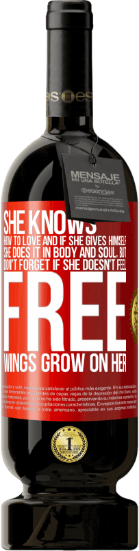 «He knows how to love, and if he gives himself, he does it in body and soul. But, don't forget, if you don't feel free, your» Premium Edition MBS® Reserve