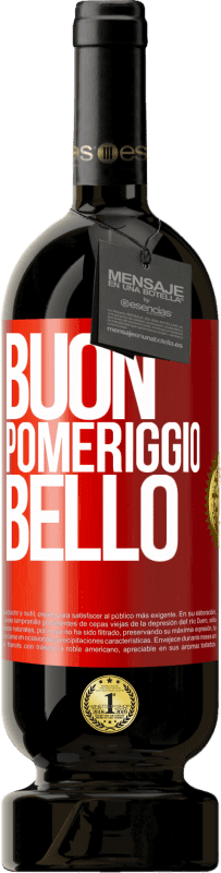 49,95 € | Vino rosso Edizione Premium MBS® Riserva Buon pomeriggio, bello Etichetta Rossa. Etichetta personalizzabile Riserva 12 Mesi Raccogliere 2015 Tempranillo