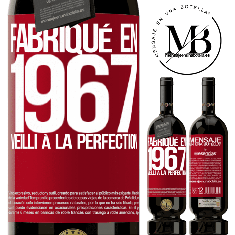 «Fabriqué en 1967. Vieilli à la perfection» Édition Premium MBS® Réserve