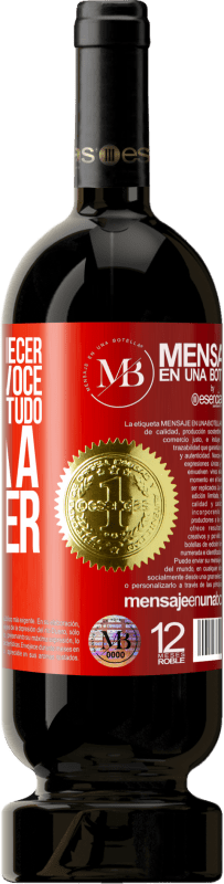 «O pior de envelhecer é que, quando você pensa que sabe tudo, começa a esquecer» Edição Premium MBS® Reserva