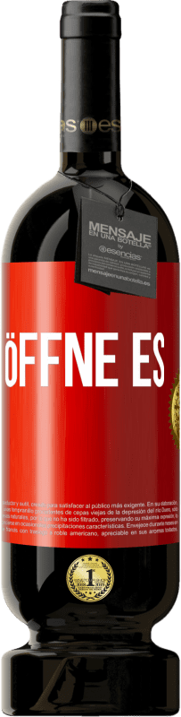 49,95 € | Rotwein Premium Ausgabe MBS® Reserve Öffne es Rote Markierung. Anpassbares Etikett Reserve 12 Monate Ernte 2014 Tempranillo