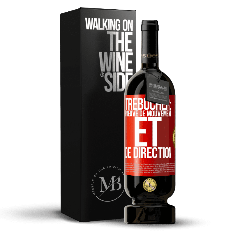 49,95 € Envoi gratuit | Vin rouge Édition Premium MBS® Réserve Trébucher: preuve de mouvement et de direction Étiquette Rouge. Étiquette personnalisable Réserve 12 Mois Récolte 2014 Tempranillo