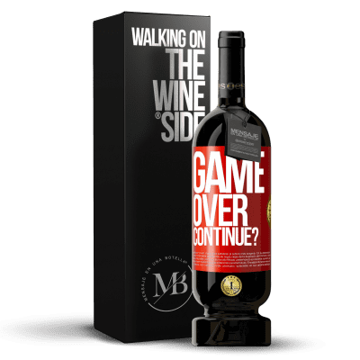 «GAME OVER. Continue?» Premium Edition MBS® Reserve