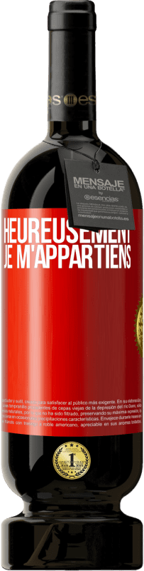 49,95 € Envoi gratuit | Vin rouge Édition Premium MBS® Réserve Heureusement, je m'appartiens Étiquette Rouge. Étiquette personnalisable Réserve 12 Mois Récolte 2014 Tempranillo