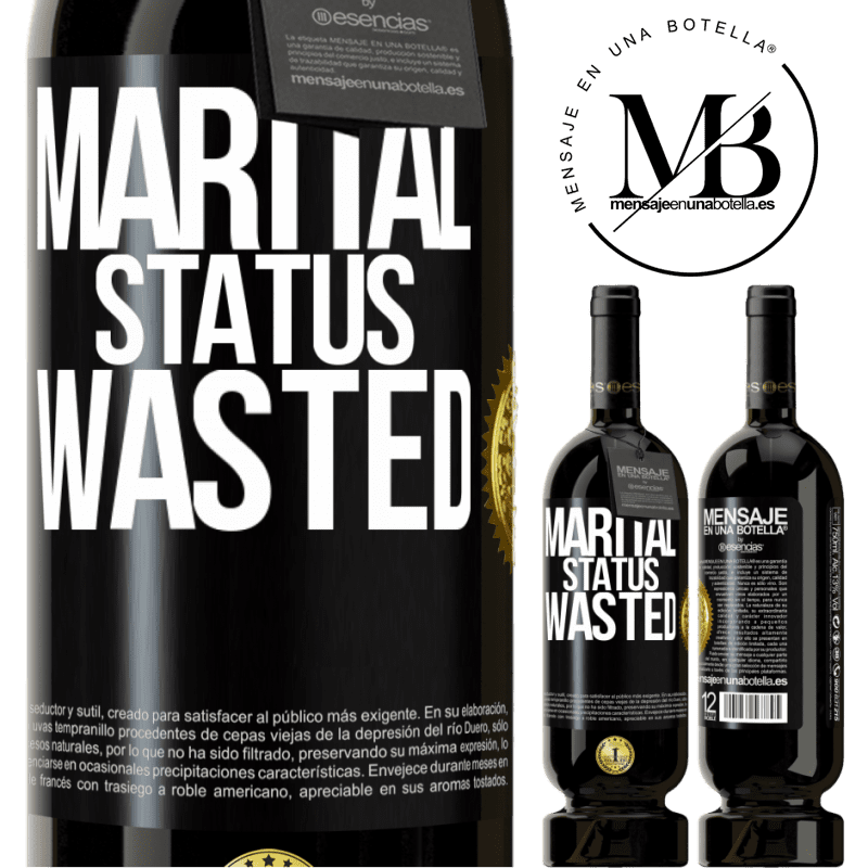 49,95 € Free Shipping | Red Wine Premium Edition MBS® Reserve Marital status: wasted Black Label. Customizable label Reserve 12 Months Harvest 2014 Tempranillo