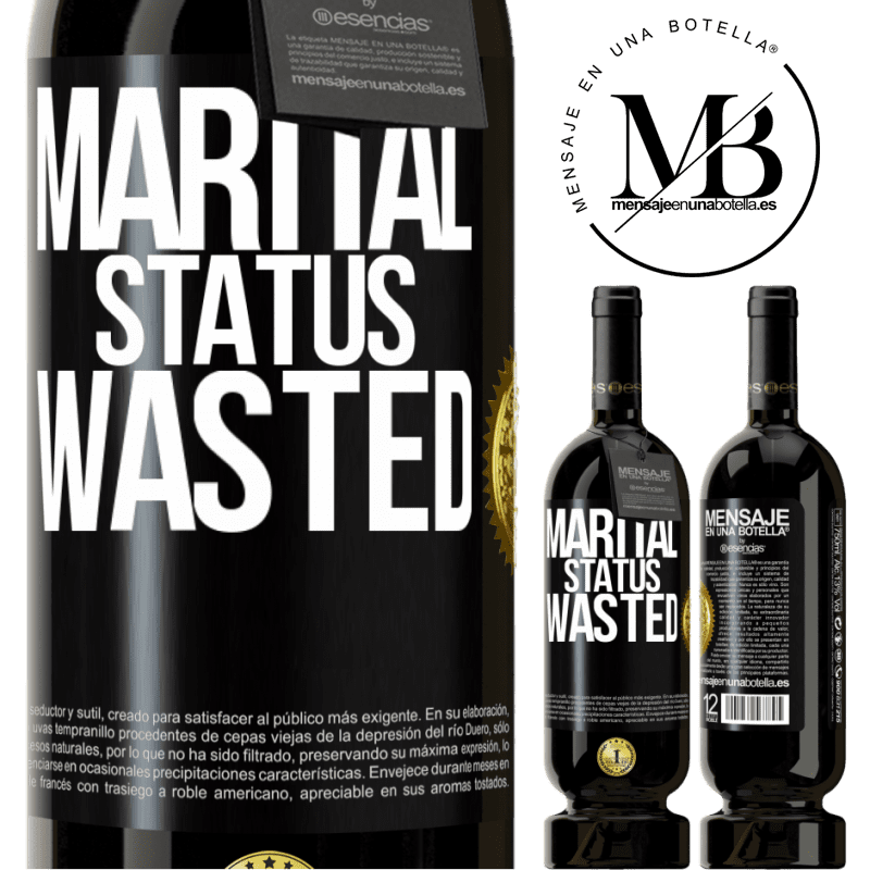 49,95 € Free Shipping | Red Wine Premium Edition MBS® Reserve Marital status: wasted Black Label. Customizable label Reserve 12 Months Harvest 2016 Tempranillo