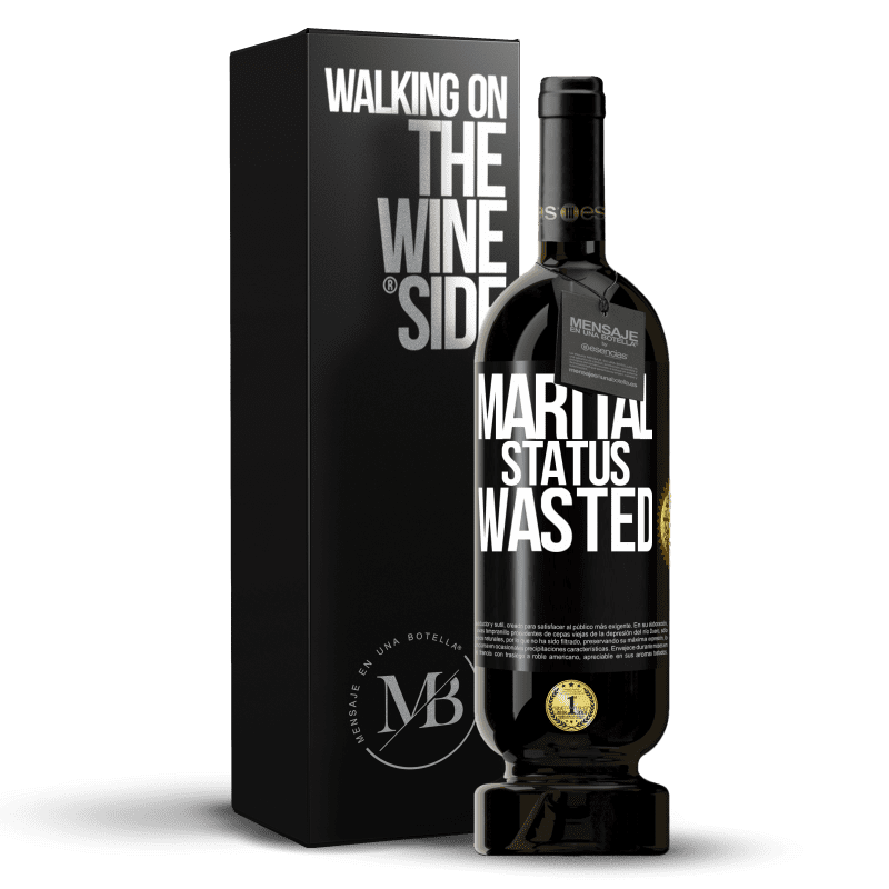 49,95 € Free Shipping | Red Wine Premium Edition MBS® Reserve Marital status: wasted Black Label. Customizable label Reserve 12 Months Harvest 2014 Tempranillo