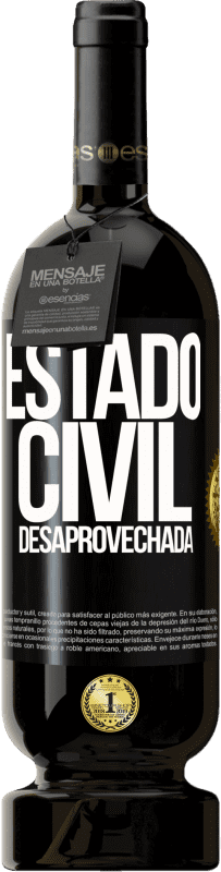 49,95 € | Vino Tinto Edición Premium MBS® Reserva Estado civil: desaprovechada Etiqueta Negra. Etiqueta personalizable Reserva 12 Meses Cosecha 2015 Tempranillo