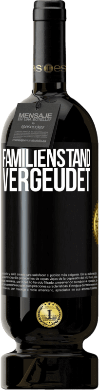 49,95 € | Rotwein Premium Ausgabe MBS® Reserve Familienstand: vergeudet Schwarzes Etikett. Anpassbares Etikett Reserve 12 Monate Ernte 2014 Tempranillo