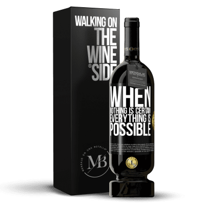 «When nothing is certain, everything is possible» Premium Edition MBS® Reserve