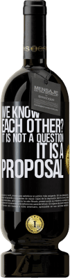 39,95 € Free Shipping | Red Wine Premium Edition MBS® Reserva We know each other? It is not a question, it is a proposal Black Label. Customizable label Reserva 12 Months Harvest 2015 Tempranillo