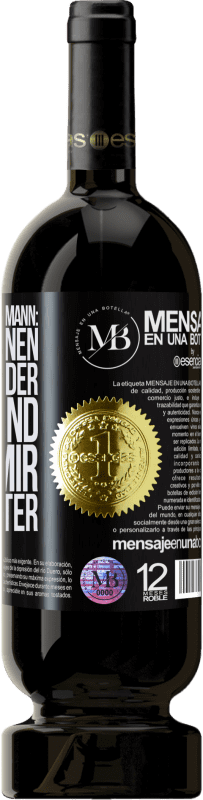 «Lieber Weihnachtsmann: Bring mir einen kleinen Bruder. Liebes Kind: schick mir deine Mutter» Premium Ausgabe MBS® Reserve