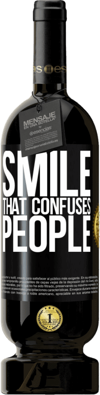 49,95 € Free Shipping | Red Wine Premium Edition MBS® Reserve Smile, that confuses people Black Label. Customizable label Reserve 12 Months Harvest 2016 Tempranillo