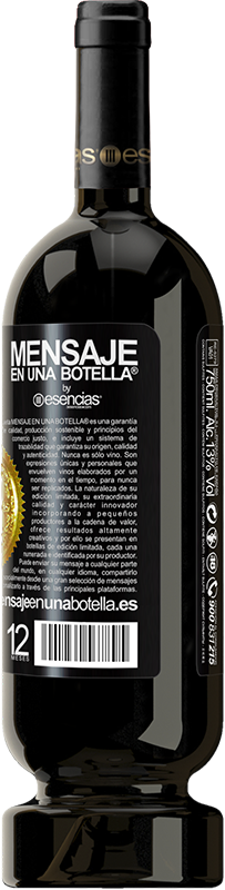 39,95 € | Red Wine Premium Edition MBS® Reserva Even a clock stopped hits twice a day Black Label. Customizable label Reserva 12 Months Harvest 2014 Tempranillo