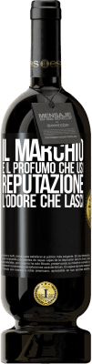 49,95 € Spedizione Gratuita | Vino rosso Edizione Premium MBS® Riserva Il marchio è il profumo che usi. Reputazione, l'odore che lasci Etichetta Nera. Etichetta personalizzabile Riserva 12 Mesi Raccogliere 2016 Tempranillo