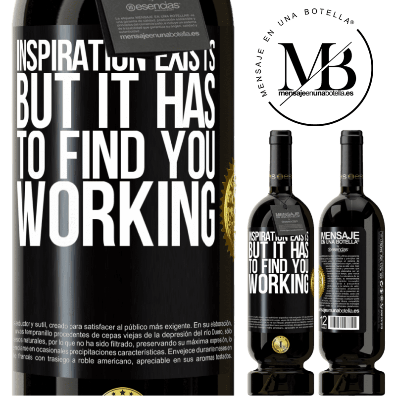 29,95 € Free Shipping | Red Wine Premium Edition MBS® Reserva Inspiration exists, but it has to find you working Black Label. Customizable label Reserva 12 Months Harvest 2014 Tempranillo