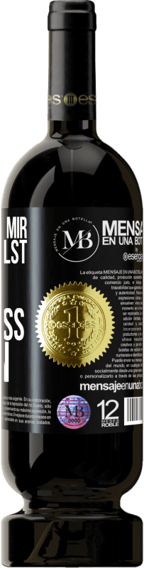 «Wenn du mit mir spielen willst, dann lass mich auch Spaß haben» Premium Ausgabe MBS® Reserve
