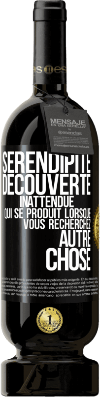 49,95 € Envoi gratuit | Vin rouge Édition Premium MBS® Réserve Sérendipité. Découverte inattendue qui se produit lorsque vous recherchez autre chose Étiquette Noire. Étiquette personnalisable Réserve 12 Mois Récolte 2016 Tempranillo