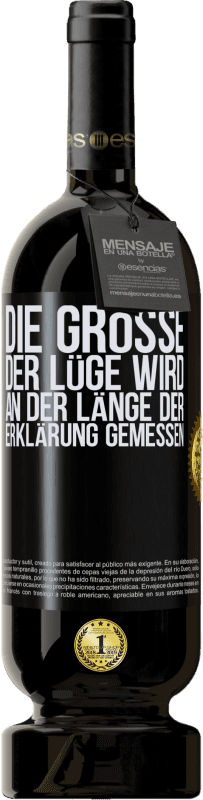 49,95 € Kostenloser Versand | Rotwein Premium Ausgabe MBS® Reserve Die Größe der Lüge wird an der Länge der Erklärung gemessen Schwarzes Etikett. Anpassbares Etikett Reserve 12 Monate Ernte 2014 Tempranillo