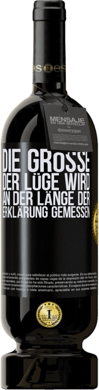 49,95 € | Rotwein Premium Ausgabe MBS® Reserve Die Größe der Lüge wird an der Länge der Erklärung gemessen Schwarzes Etikett. Anpassbares Etikett Reserve 12 Monate Ernte 2016 Tempranillo