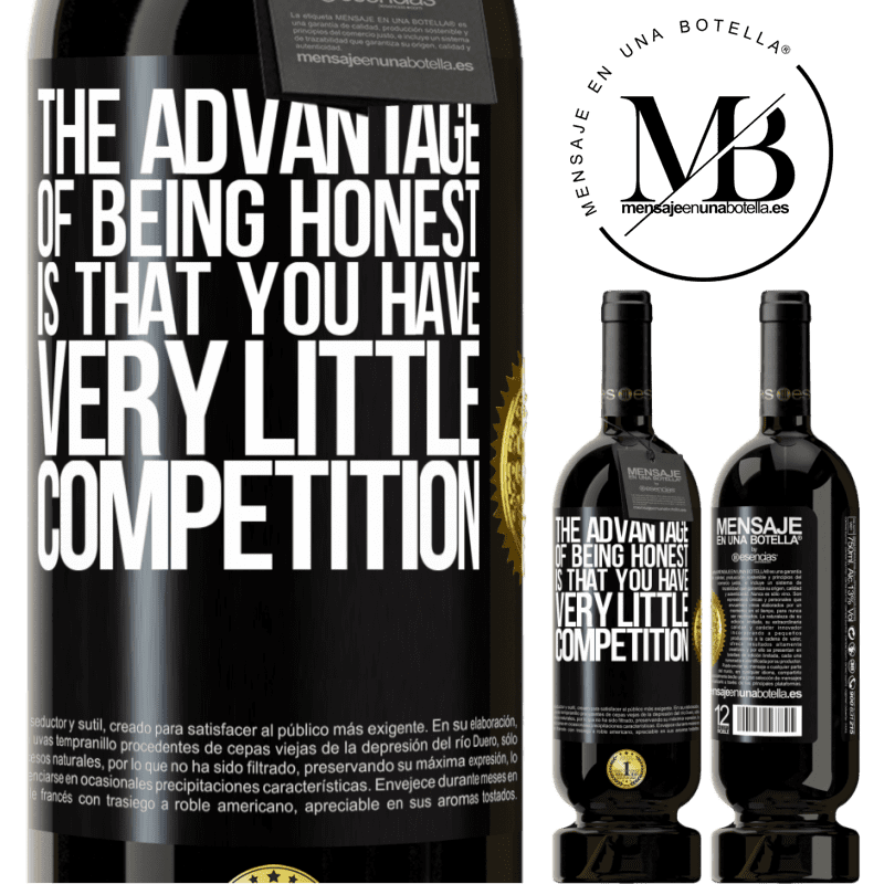 29,95 € Free Shipping | Red Wine Premium Edition MBS® Reserva The advantage of being honest is that you have very little competition Black Label. Customizable label Reserva 12 Months Harvest 2014 Tempranillo